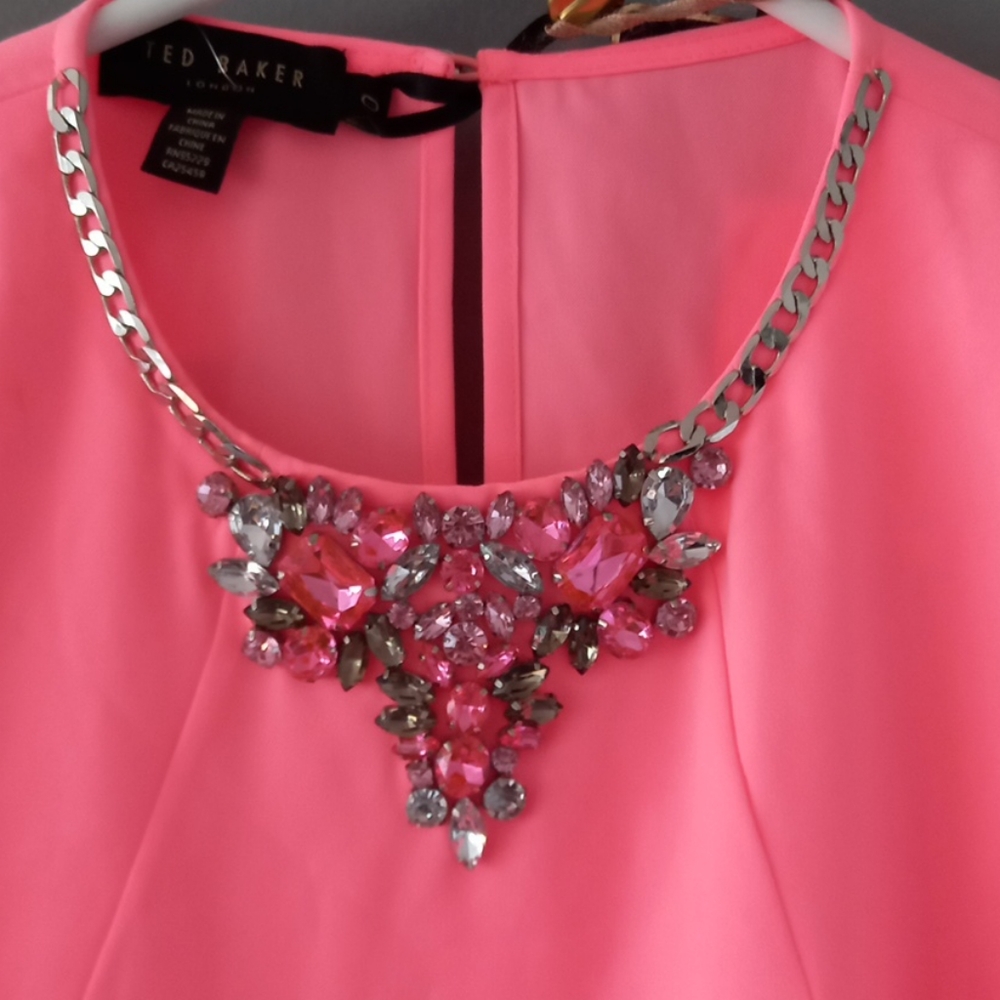 Ted Baker NWT bejeweled top - Picture 3 of 7